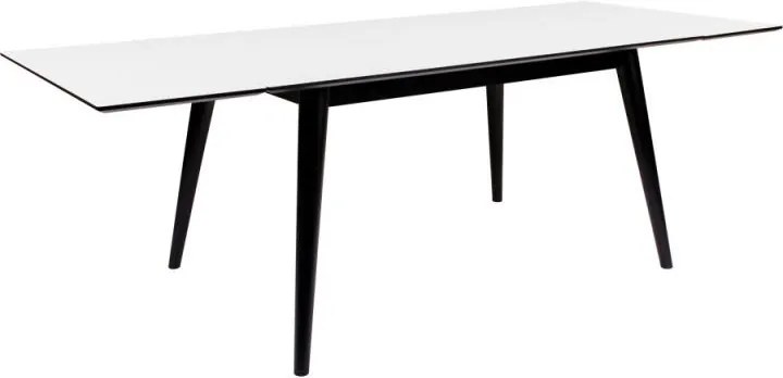 Rozťahovací stôl Ronald 230, čierny / biely - II. Trieda - SB