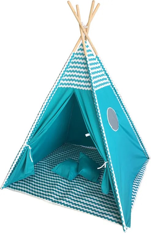 Hračka G21 Stan Teepee Letné nebo, modré 81033
