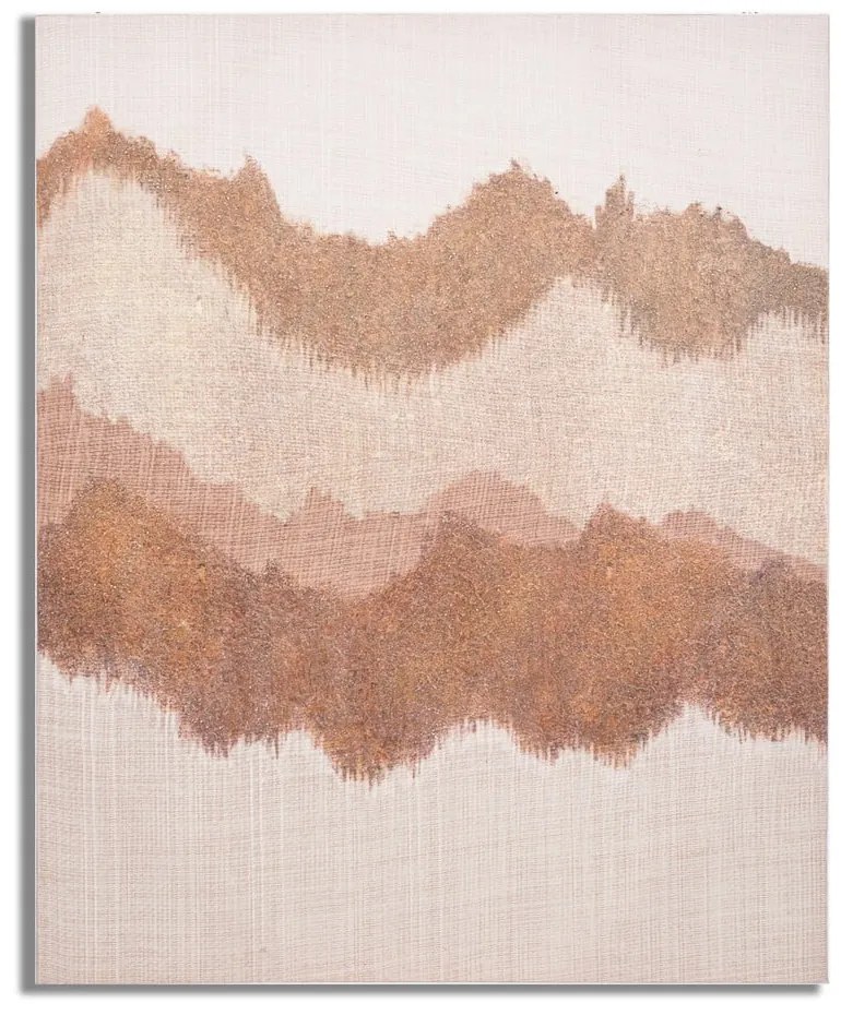 Ručne maľovaný obraz 80x100 cm Browny - Mauro Ferretti