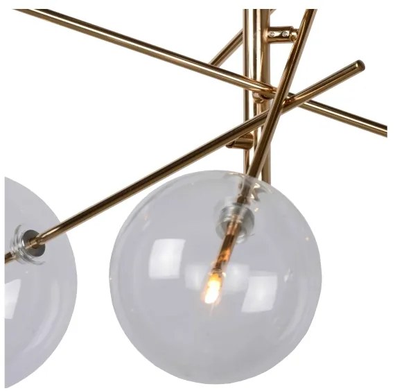 Lucide 46417/06/10 - LED Luster na tyči ALARA 6xG4/1,5W/230V zlatá