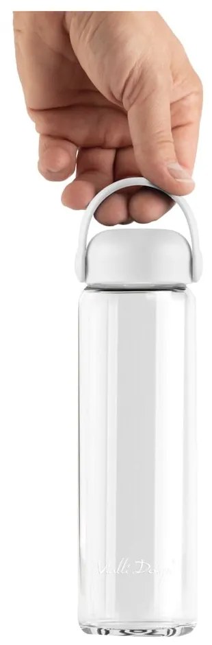 Biela sklenená fľaša 540 ml Fuori – Vialli Design