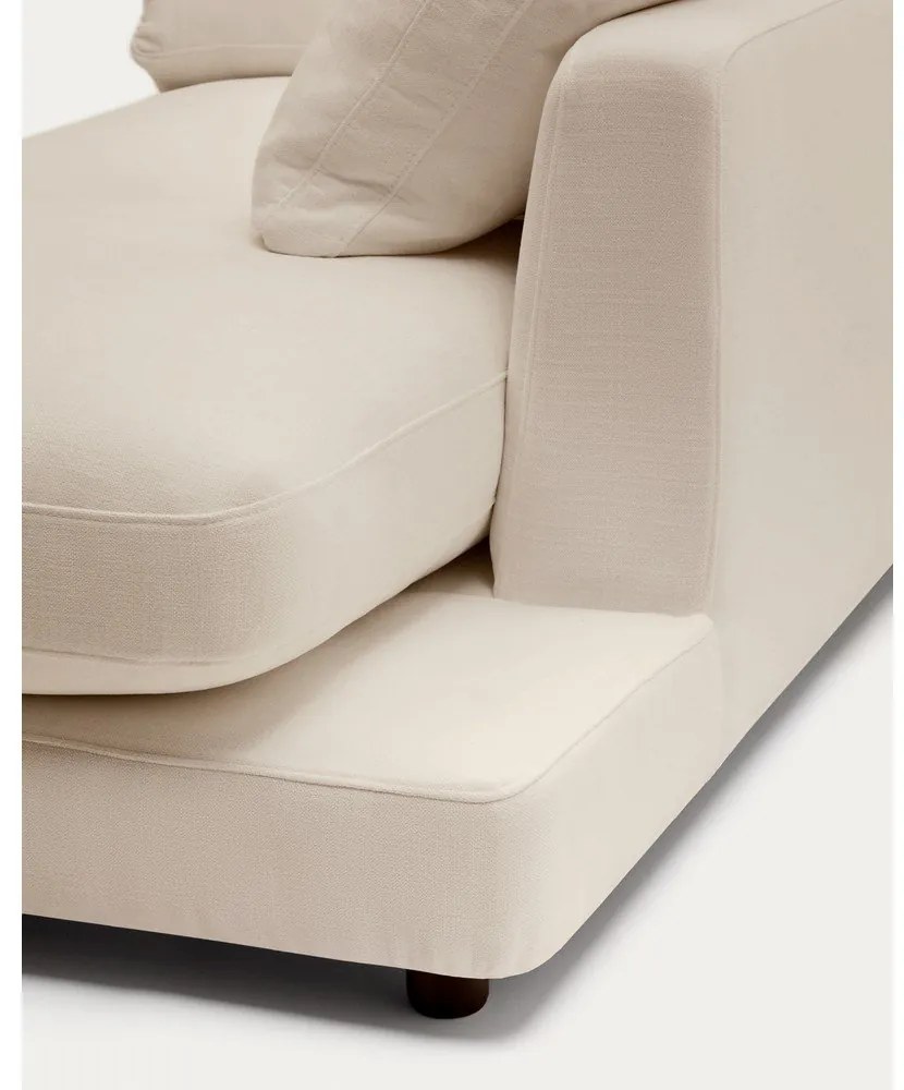 Krémová leňoška Gala – Kave Home