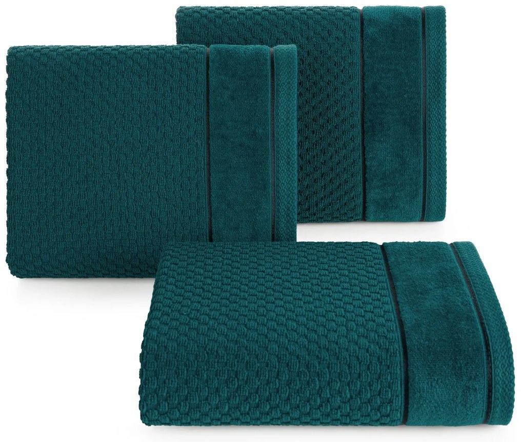 BAVLNENÝ UTERÁK FRIDA 30X50 CM TYRKYSOVÁ