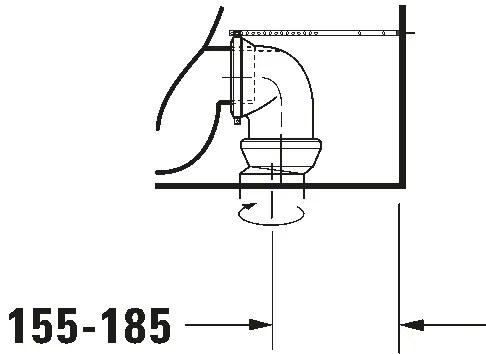 Duravit 21180900002 - WC kombi D-CODE keramika/lesklá biela