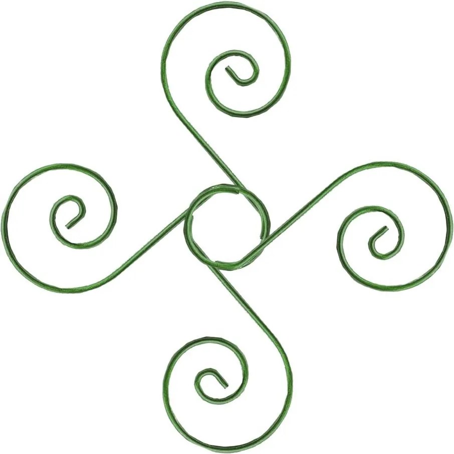 VILDE Háčiky na vianočné ozdoby, 4,5 cm - 40ks, zelené