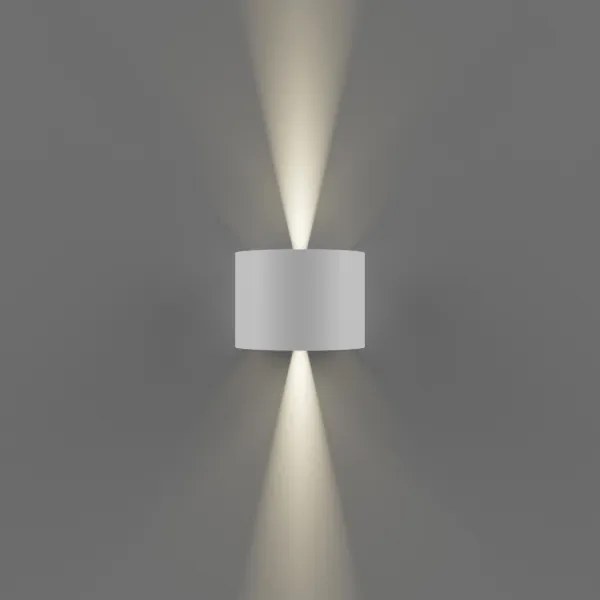 APLED - LED Vonkajšie nástenné svietidlo OVAL 2xLED/3W/230V IP65