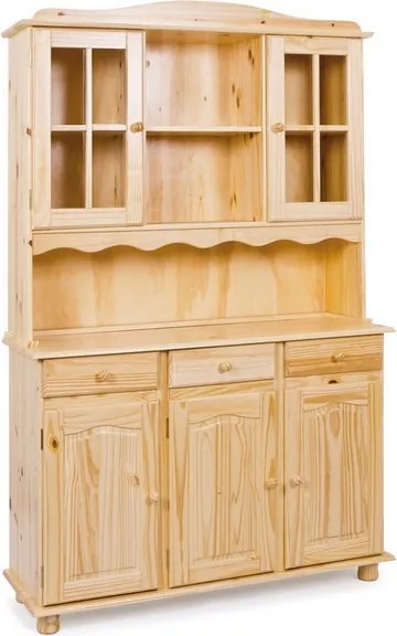 Široká vitrína In-Toscana, borovica