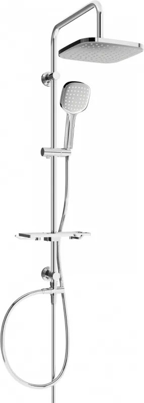 Mexen T33 sprchový stĺp, chróm - 798333393-00