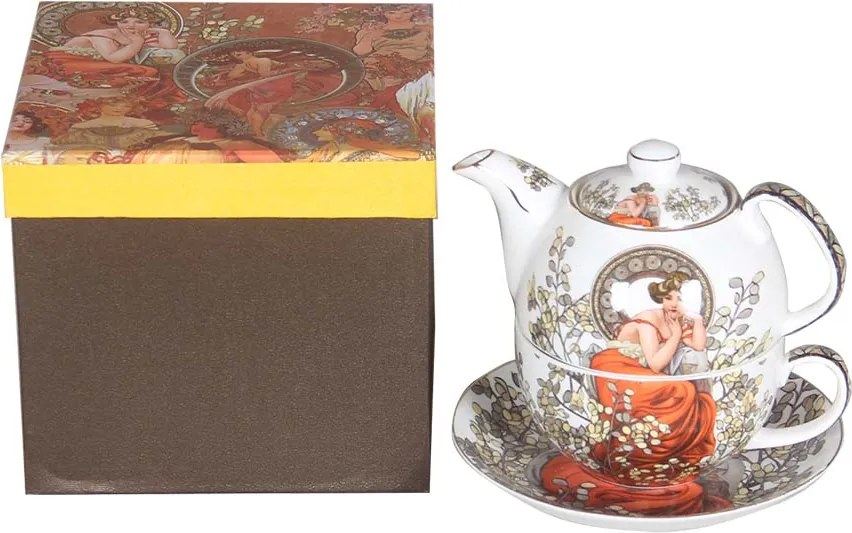 Home Elements Čajová súprava, Mucha svetlý