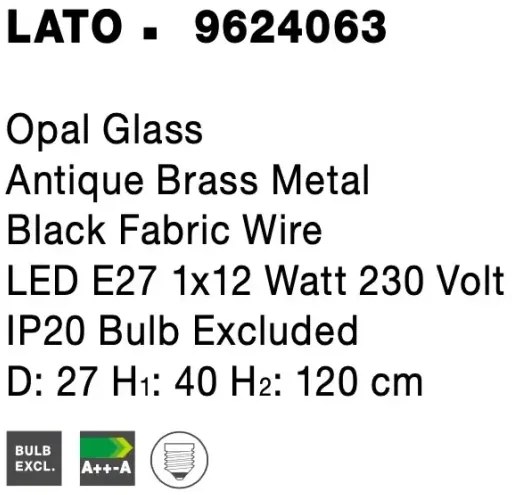 Retro luster Lato 27 zlaté