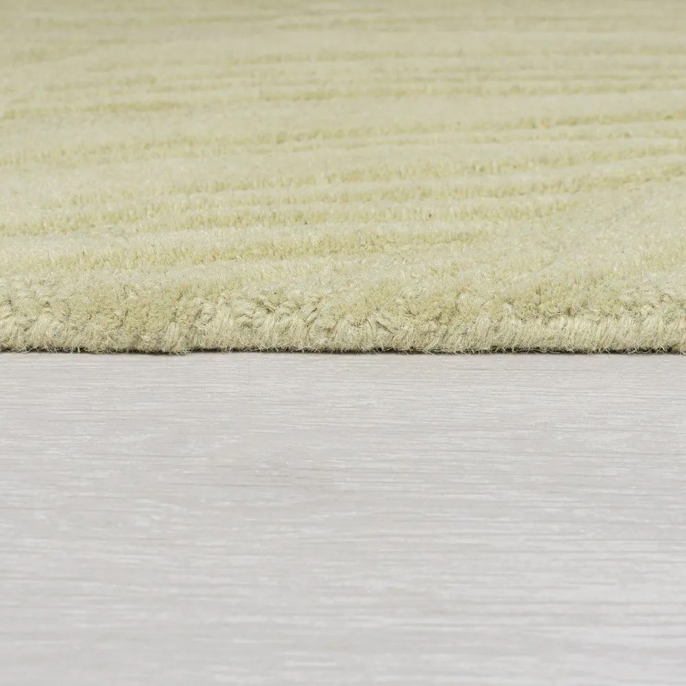 Zelený vlnený koberec 200x290 cm Lino Leaf - Flair Rugs