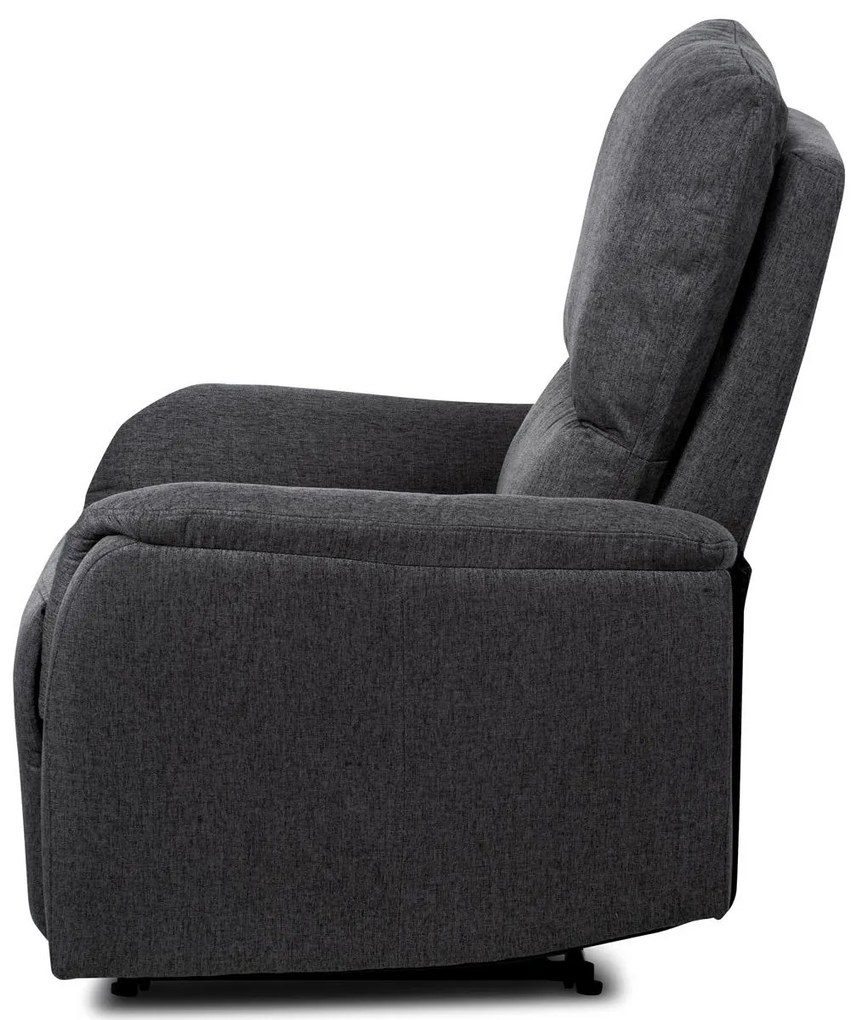 Polohovacie kreslo Terrell-5060 GREY2 (tmavosivá). Vlastná spoľahlivá doprava až k Vám domov. 1121052