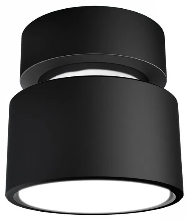 PIXIE | stropná valcová lampa Farba: Čierna