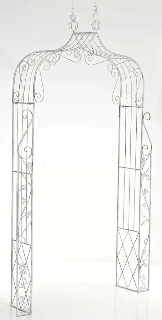 Oblúk na ruže Wine - Biela antik