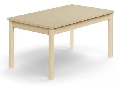 Stôl DECIBEL, 1200x700x590 mm, akustický HPL, breza