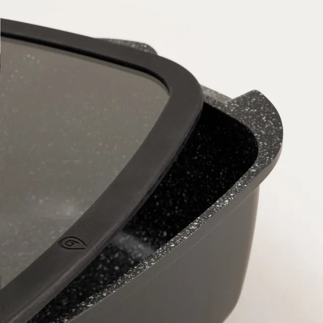 Zapekací hrniec DARREN čierny 760341