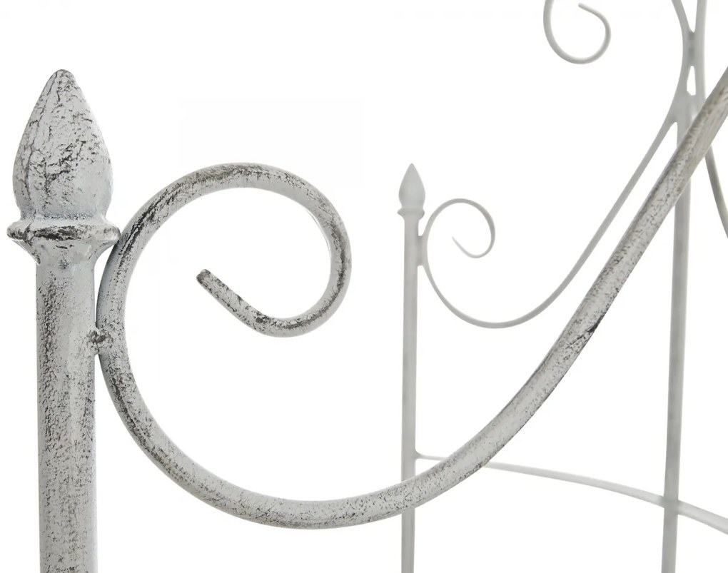 Mriežka na ruže GS22699 - 200 x 52,5 x 23 cm - Biela antik