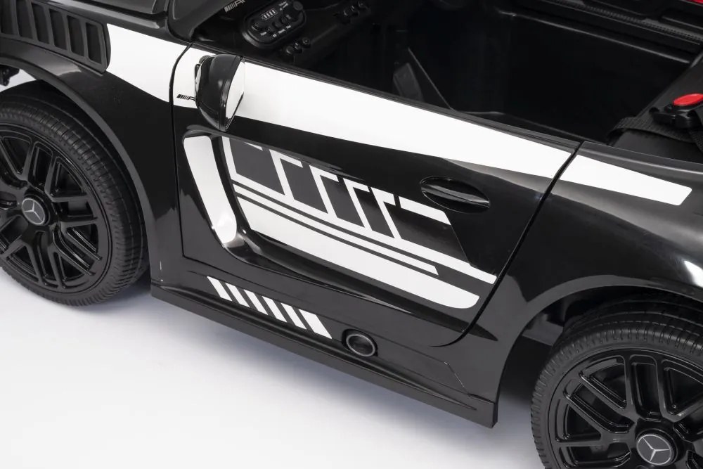 LEAN CARS Elektrické autíčko Mercedes AMG GT3, čierne