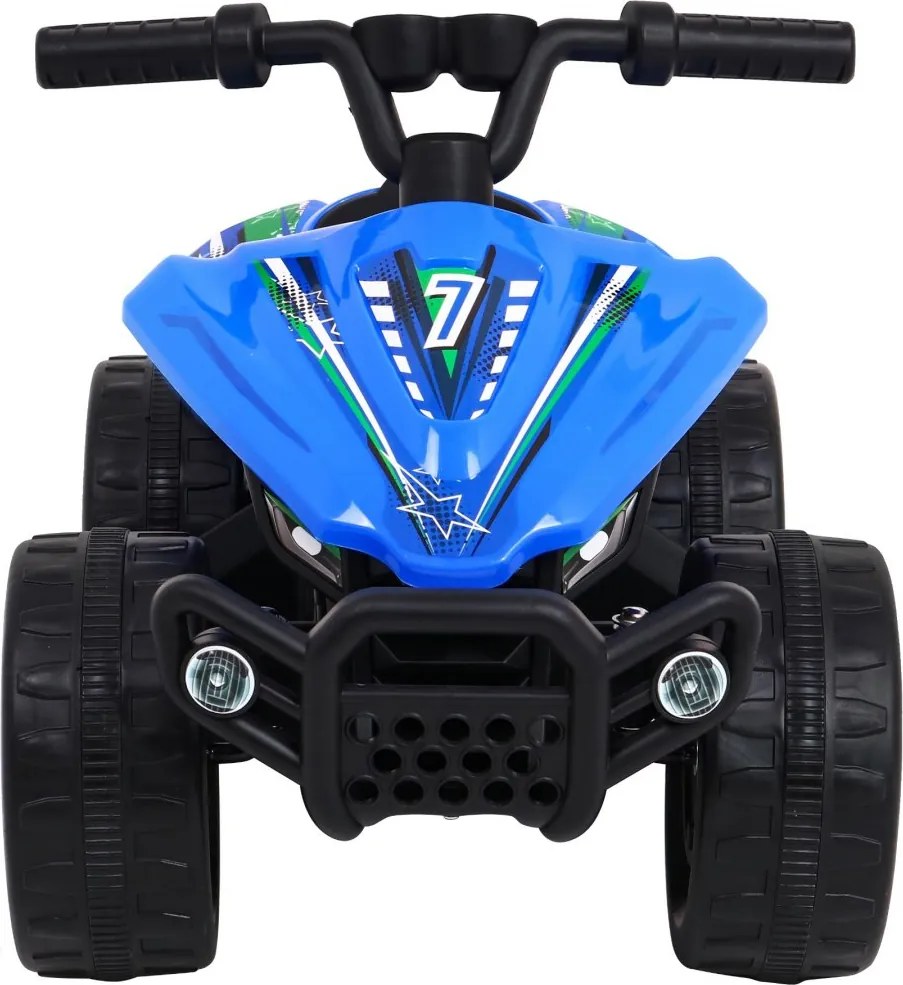 Ramiz Štvorkolka Little Monster na batérie pre najmenších modrá + pohon 25W