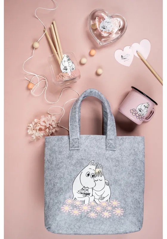 Hrnček Moomin Together 0,37l, ružový