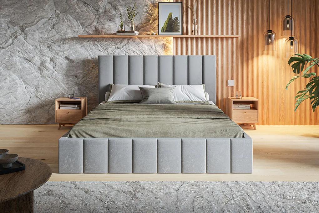 Čalúnená posteľ SLIM 10 Rozmer: 180x200 cm