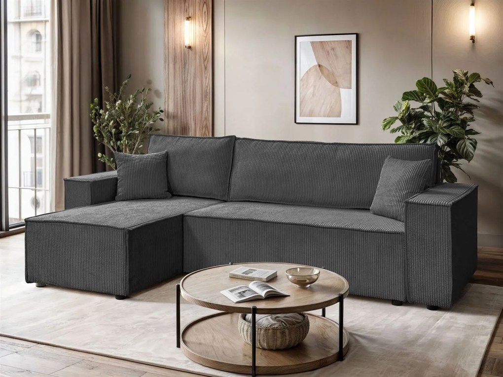 ROHOVÁ SEDAČKA TERRY 247 x 143 cm POSO 34