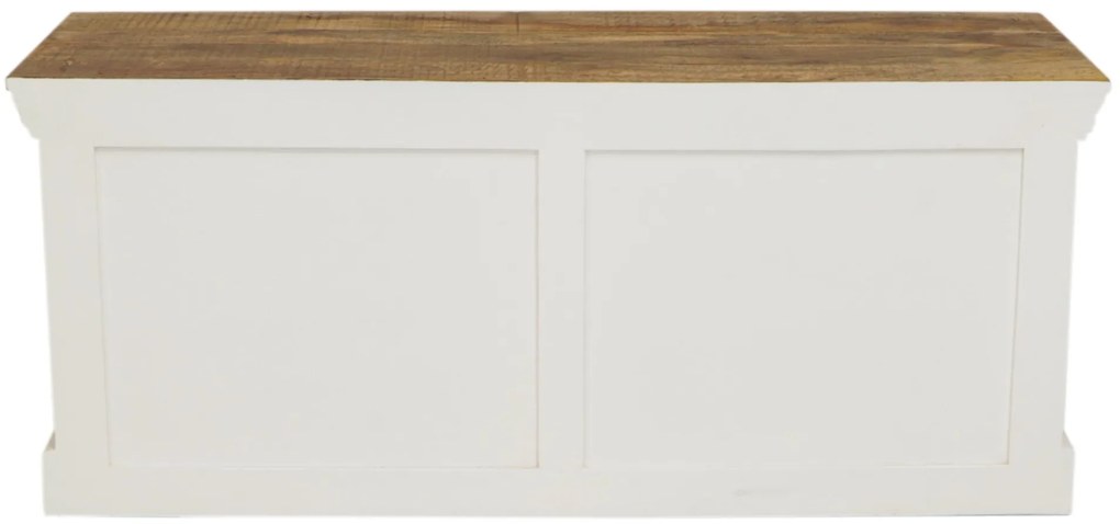 furniture-nabytek.cz - Rustikálny botník 120x50x45 z dreva mango