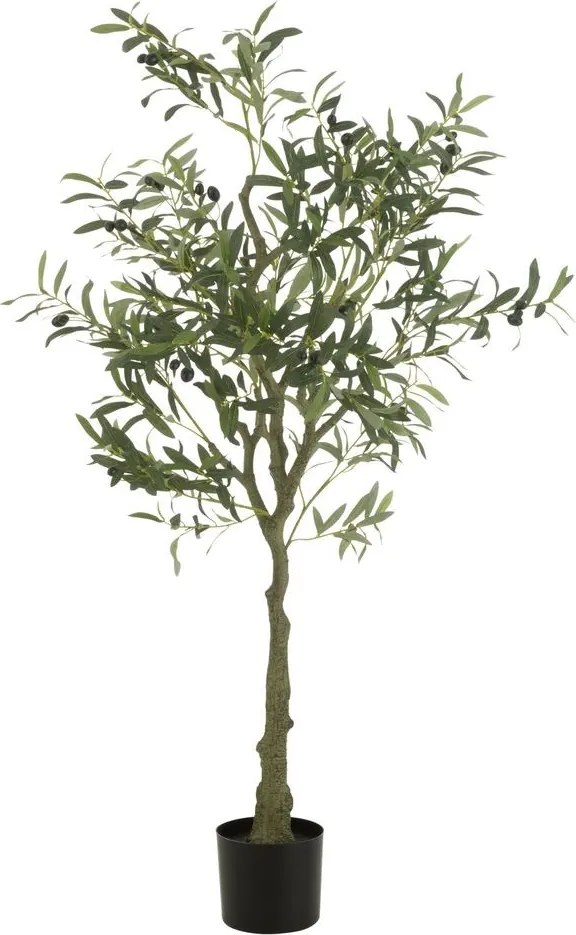 Dekoračný umelý olivovník v kvetináči Olea Tree - 80*80*150 cm