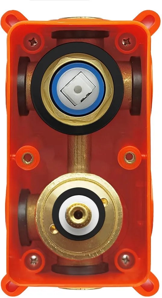 Rea Lungo, podomietková vaňová súprava so sprchou + box P6300 - komplet sada, čierna, REA-P4112