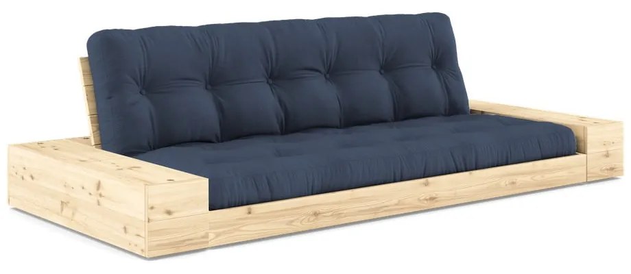 Tmavomodrá rozkladacia pohovka 244 cm Base – Karup Design