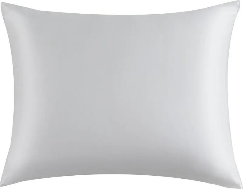 Hodvábna obliečka na vankúš biela Rozmer: 70x80 cm