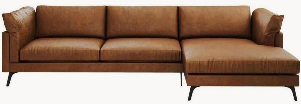 Kožená rohová pohovka Camille (5-miestna)