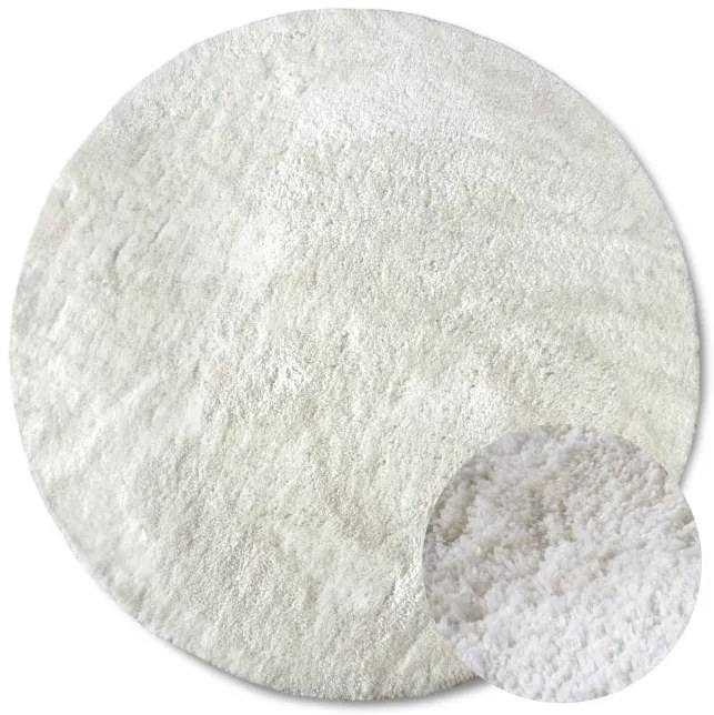 Koberec Hanse Home Myk Olaf ivory / biely kruh