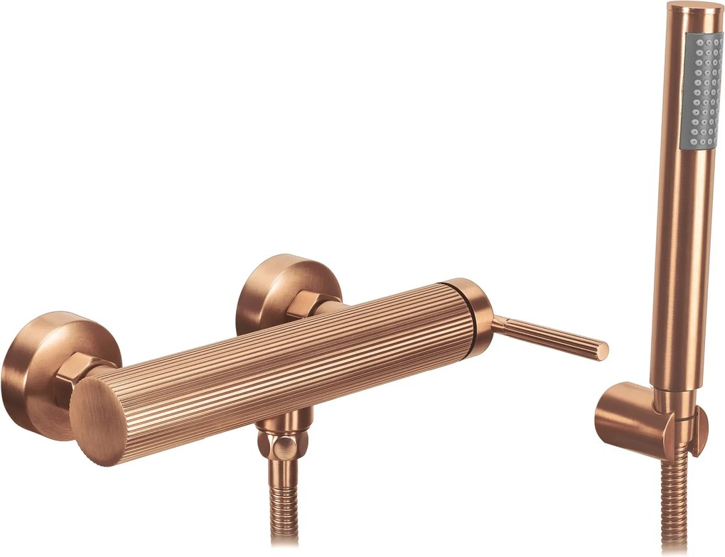 Rea Argon, sprchová batéria s ručnou sprchovou súpravou, medená matná, REA-B2092