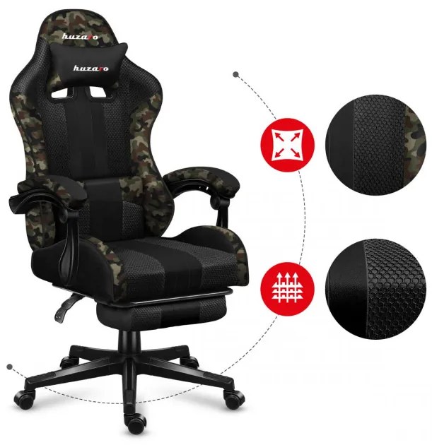 Herná stolička Force - 4.7 Camo Mesh