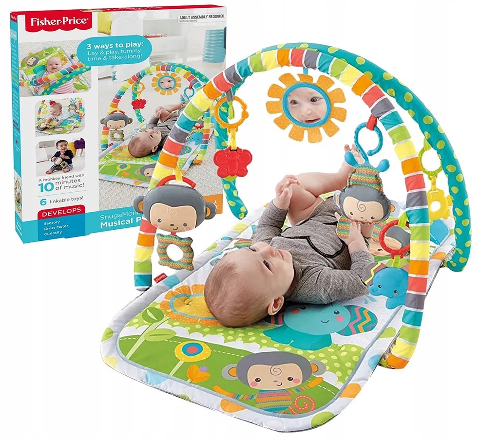 FisherPrice Hudobná hracia podložka Fisher Price