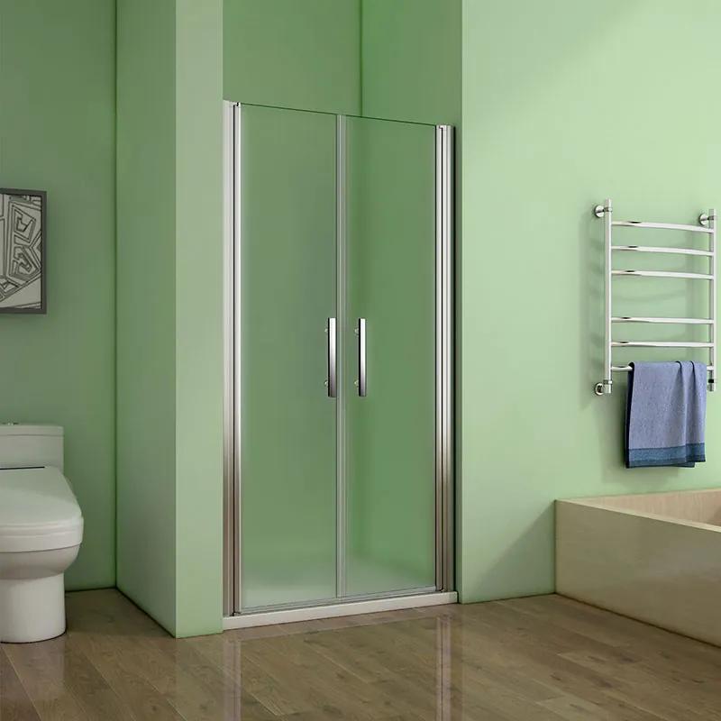 Sprchové dvere SAFE D2 90 FROST dvojkrídlové 86 – 90x195 cm