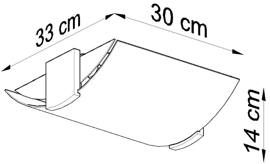 Stropné svietidlo Emilio, 1x mliečne sklenené tienidlo, drevo vo farbe wenge