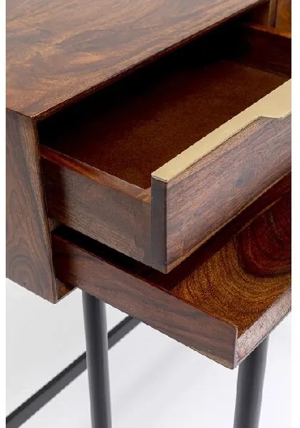Ravello písací stôl 120x82 cm tmavohnedý
