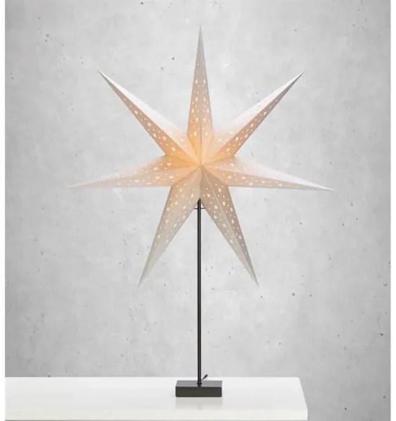 Markslöjd 704453 - Vianočná dekorácia SOLVALLA 1xE14/25W/230V strieborná 1m