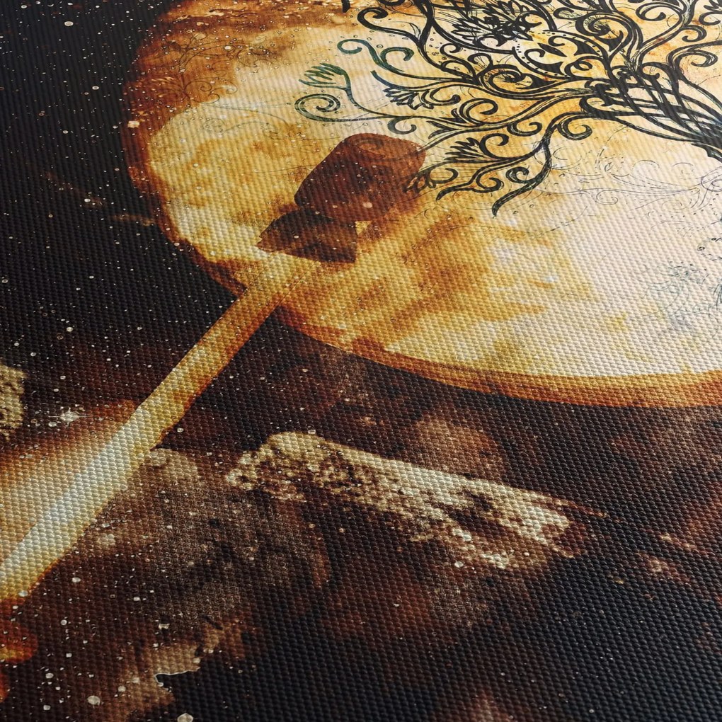 Obraz - Tajomný strom života (90x60 cm)
