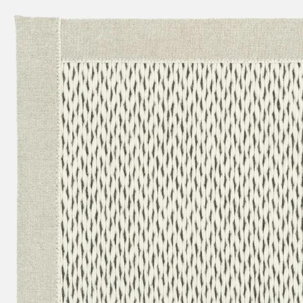 Koberec Saraste, bielo-čierny, Rozmery  80x150 cm VM-Carpet