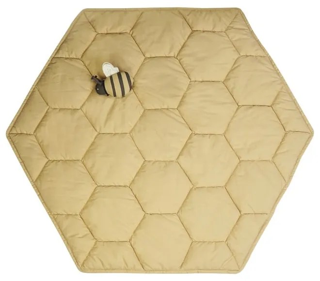 Žltá detská hracia podložka Honeycomb – Lorena Canals
