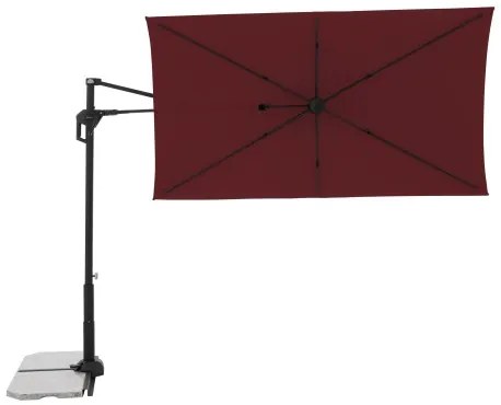 Doppler ACTIVE 240 x 135 cm - moderný slnečník s bočnou nohou : Barvy slunečníků - 833