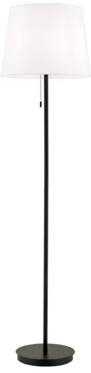 Orion Stl 12-1186/1 - Stojacia lampa LUDWIG 1xE27/40W/230V biela/čierna