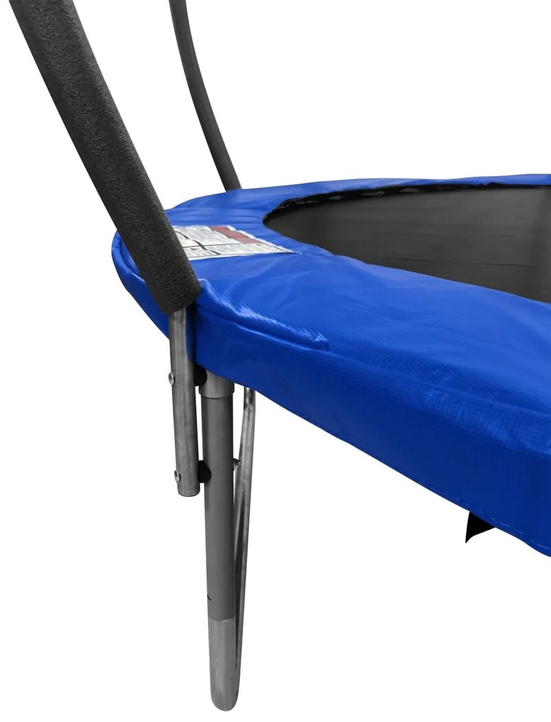Trampolína so sieťou a rebríkom HENZEN 244 cm modrá