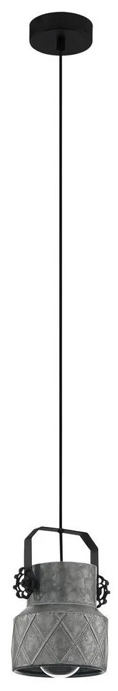 Eglo 39854 - Luster na lanku HILCOTT 1xE27/40W/230V