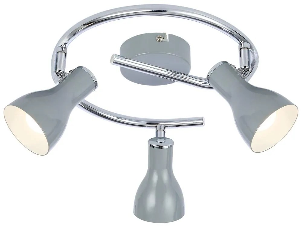 Candellux JULIE Spiral 3X40W E14 Gray 98-66633