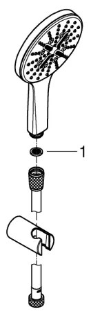 GROHE 26581000 - Sprchová súprava RAINSHOWER SMARTACTIVE 130, 1500 mm, chróm