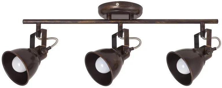 Rabalux VIVIENNE stropné bodové svietidlo max. 3x40W | E14 | IP20 - antická hnedá
